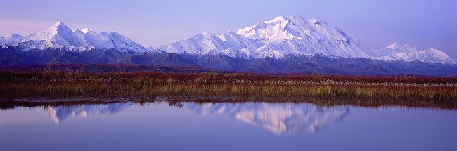 Denali Dawn panorama