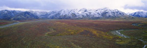 CLICK for info | Alaska Range panorama